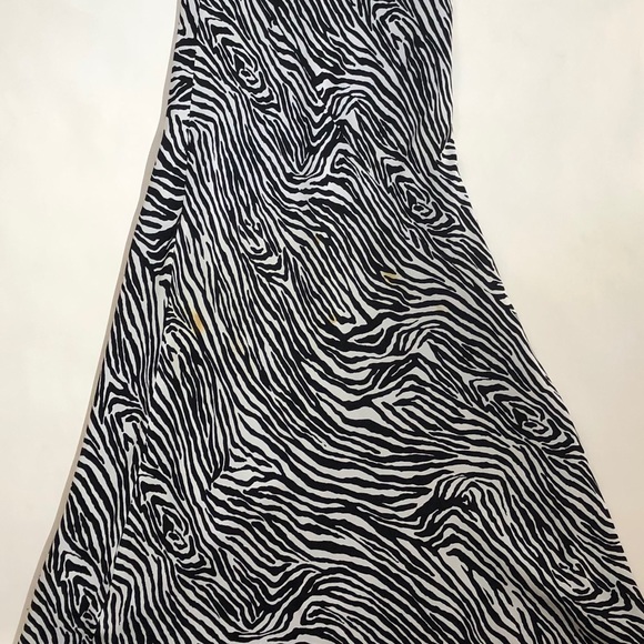 Karen Kane Zebra Ankle Length Dress - Picture 3 of 4